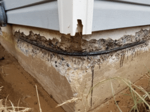 Foundation crack repair performed by Concrete Repairman LLC to restore structural integrity and prevent further damage to residential foundations. Call 480-725-7614 today to schedule a professional foundation inspection and get expert crack repair solutions. Concrete Repairman LLC provides trusted, durable foundation crack repair services tailored for Arizona homes.