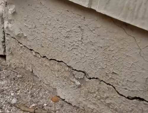 How do you repair a crumbling stem wall Tempe Arizona?